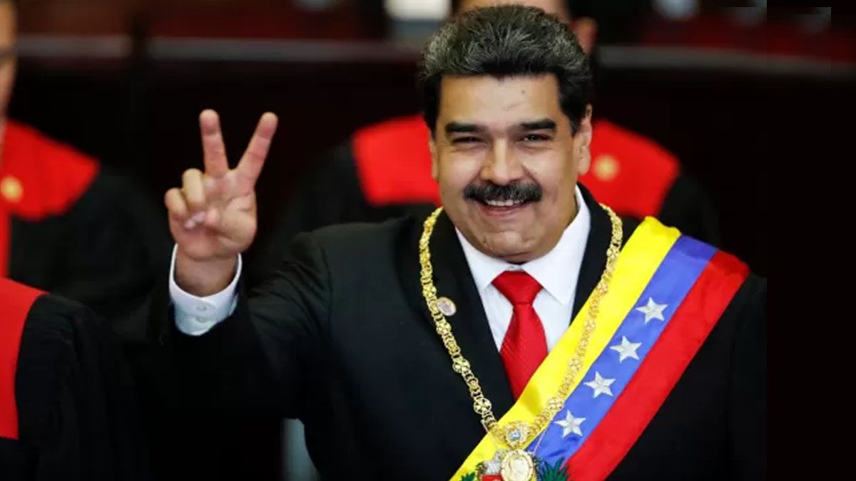 Nicolás Maduro y la polémica decisión del Tribunal de Justicia sobre las elecciones presidenciales. (Foto: Gentileza Gaeta)