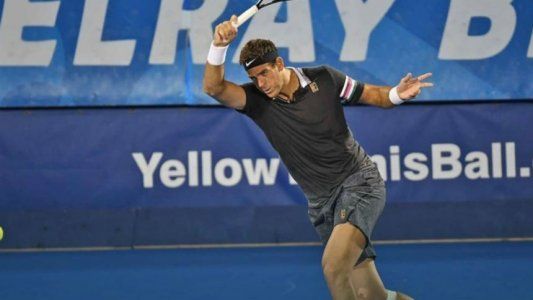Del Potro tuvo problemas físicos y no pudo meterse en semifinales de Delray Beach tras perder con Mcdonald