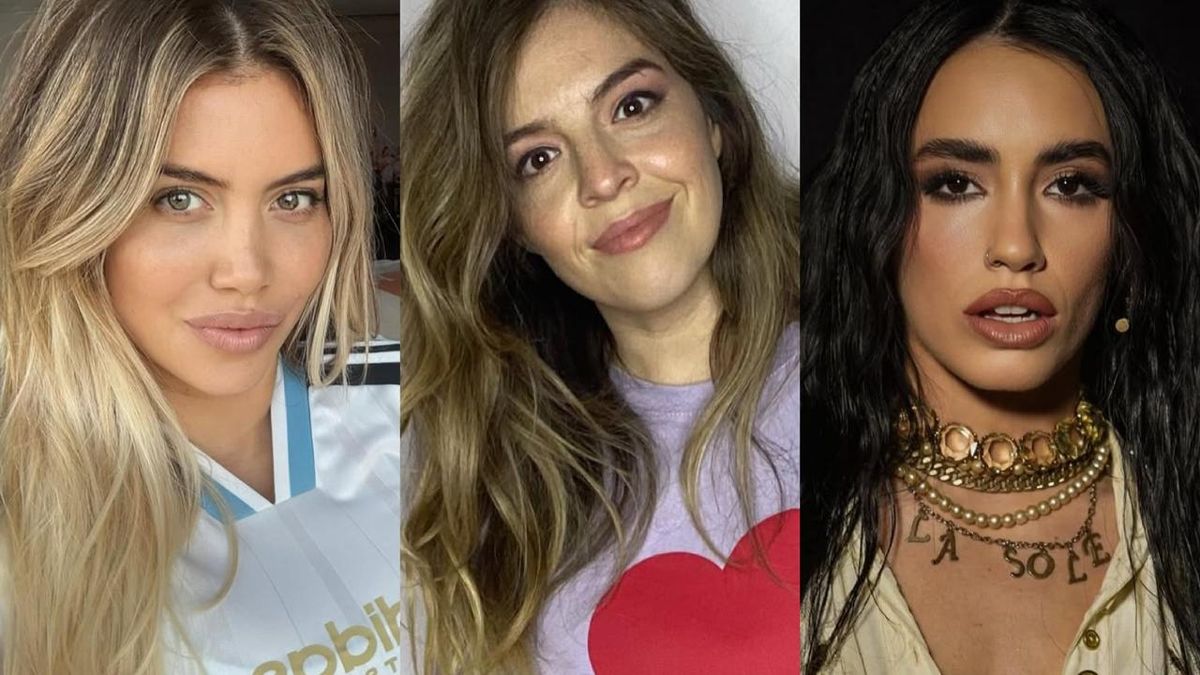 wanda nara, dalma maradona y lali