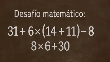 Desafío matemático: la cuenta es fácil, pero muchos cometen un error frecuente