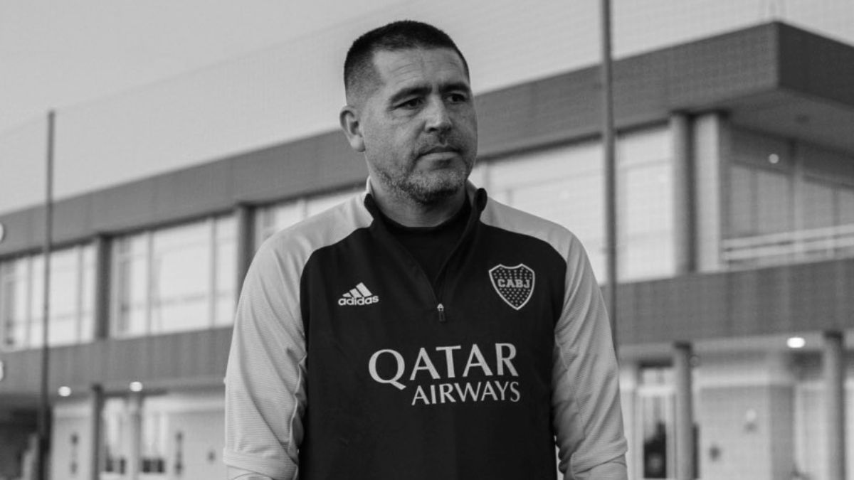 Riquelme sorprendió y habló un minuto.