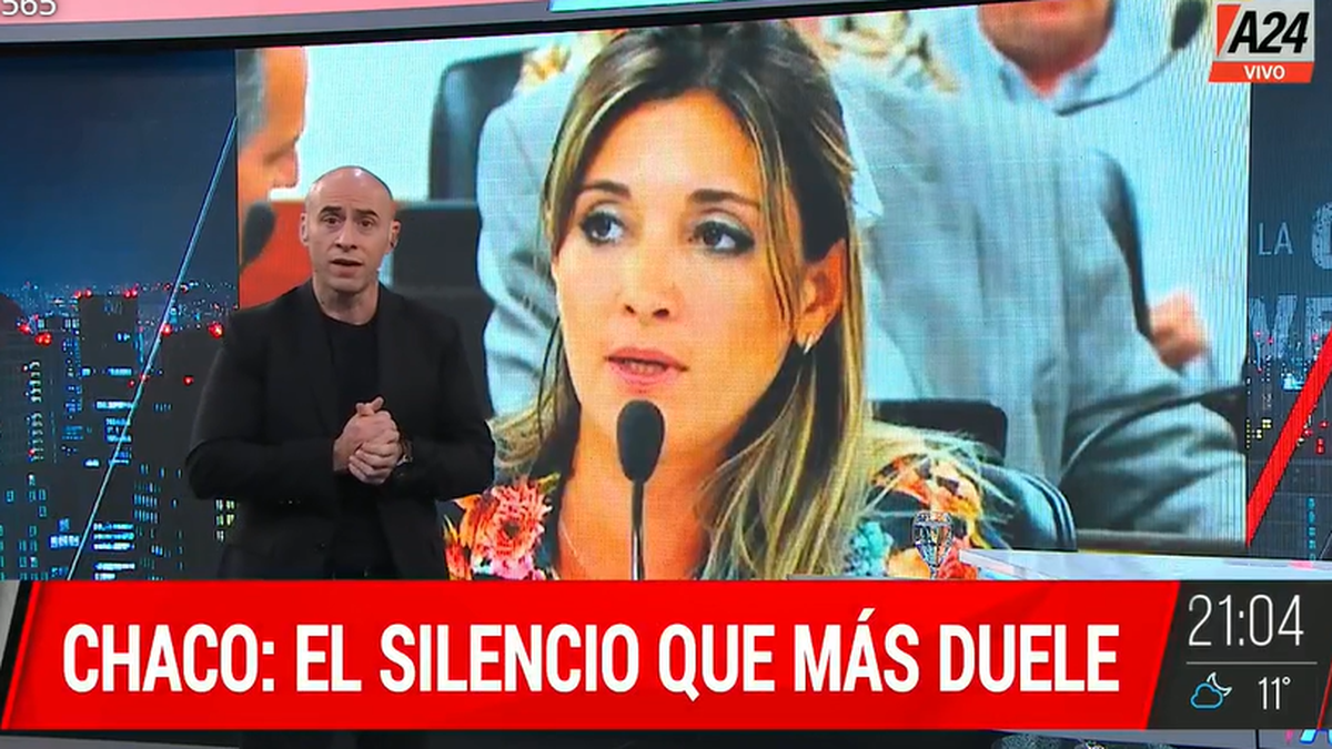Esteban Trebucq mostró el silencio político en el caso de la desaparición de Cecilia Strzyzowski.&nbsp;