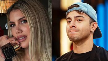 La foto del misterioso y elegante regalo de Rusherking a Wanda Nara