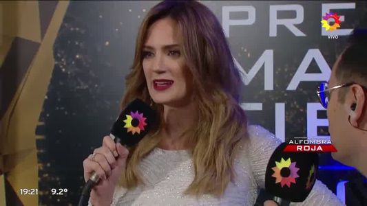 Paula Chaves fue criticada por su vestido en los Martín Fierro y así respondió