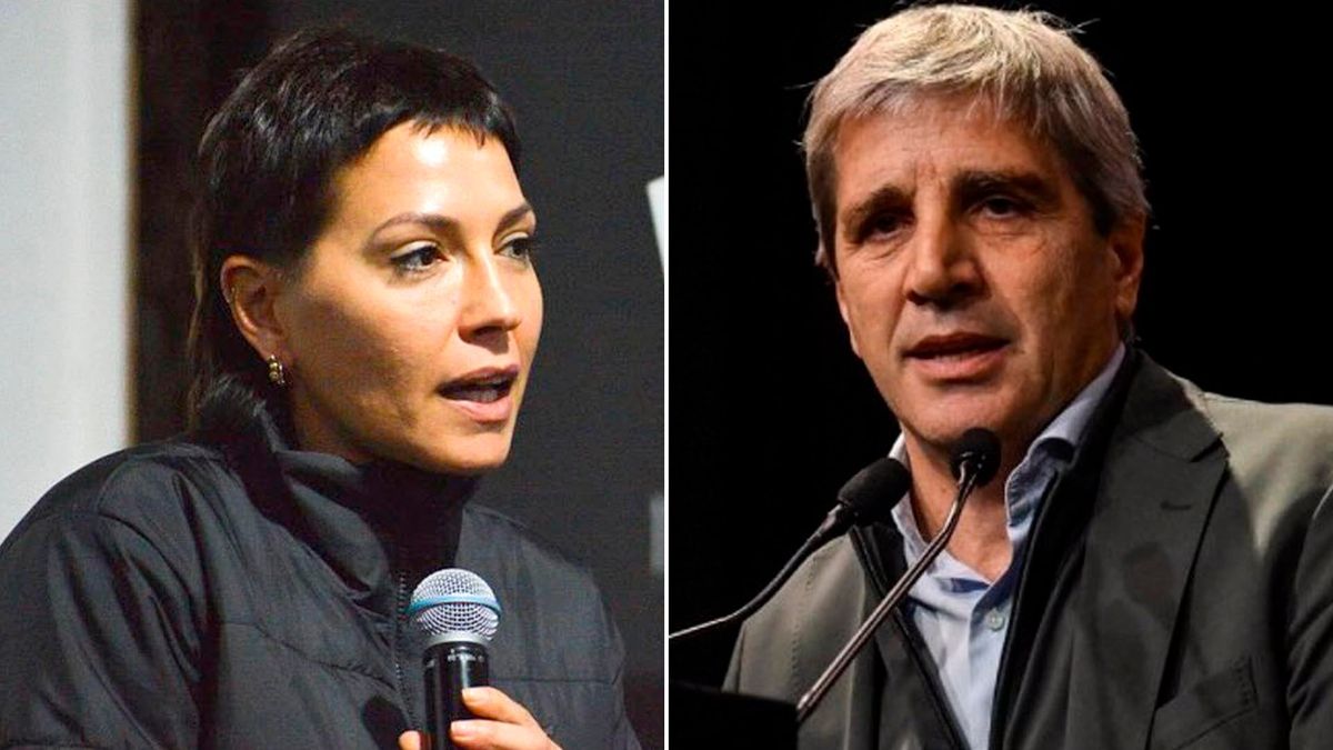 Mayra Mendoza critic&oacute; a Luis Caputo por la quita de impuestos municipales en las facturas de los servicios (fotos: archivo).