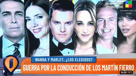 Feroz interna en Telefe por la conducción de los Premios Martín Fierro 2023