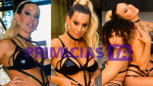 Producción de fotos: Noelia Marzol se la jugó toda y posó con su nueva línea de lencería estilo Sex