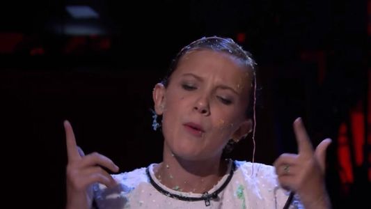 Eleven de Stranger Things rapea con Jimmy Fallon