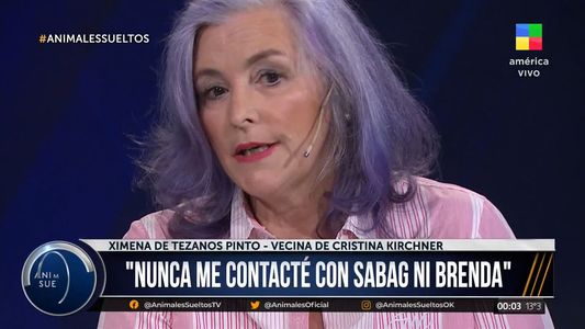 La vecina de Cristina Kirchner contó en Animales Sueltos cómo cambió la seguridad en el edificio tras el atentado