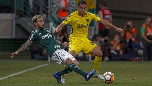 Boca se lo empató a Palmeiras sobre la hora con gol de Tevez y se trajo un buen punto de Brasil