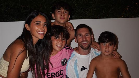 Juntos de nuevo: el posteo más tierno de Antonela Roccuzzo con Lionel Messi y sus hijos en medio del Mundial