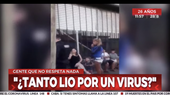 ¿Tanto lío por un virus?: la indignante respuesta de una mujer que violó la cuarentena
