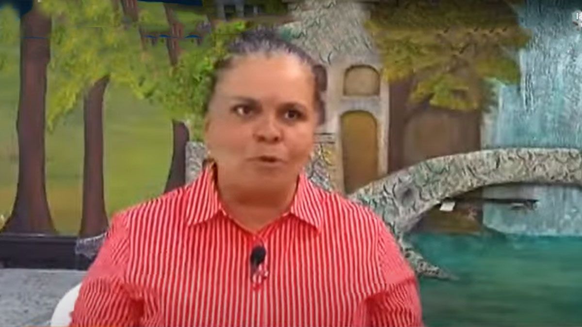 Sandra del Pilar fue condenada a 14 años de prisión por comerse un pollo (Foto: Captura de TV)&nbsp; 