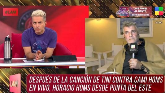 La inesperada conclusión del padre de Camila Homs sobre la canción que Tini le dedicó a su hija