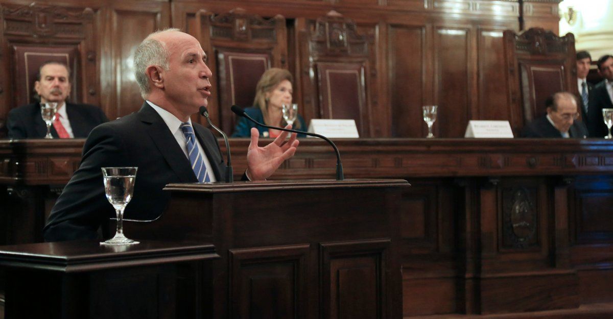 Ricardo Lorenzetti: Fui la persona más atacada en los últimos diez años