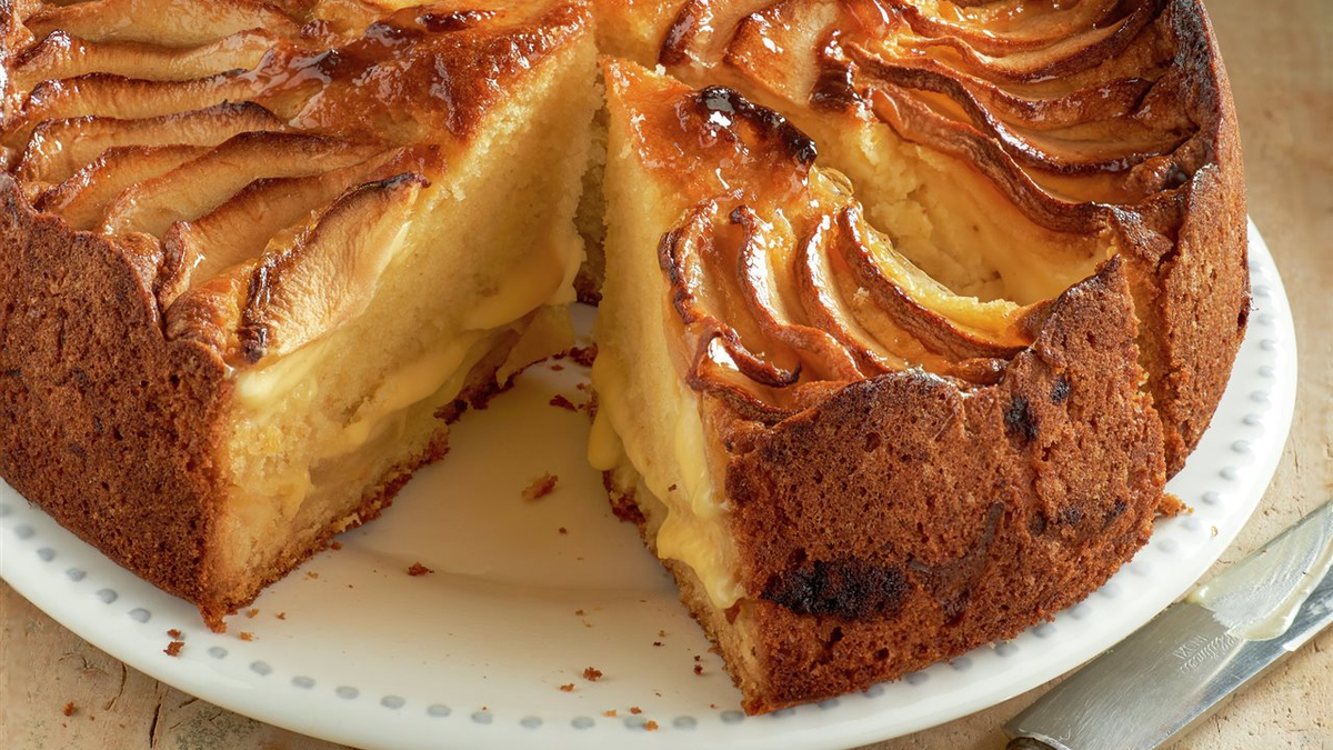 La torta de manzana más fácil del mundo: casera, rápida y deliciosa La torta de manzana más fácil del mundo: casera, rápida y deliciosa