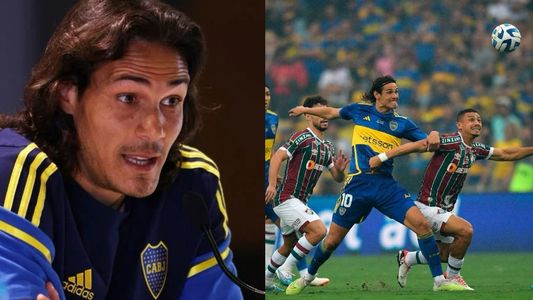 El inesperado posteo de Cavani tras la derrota ante Fluminense y la reacción de los hinchas