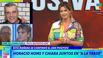 La emoción de Horacio Homs y el saludo entre padre e hija por primera vez