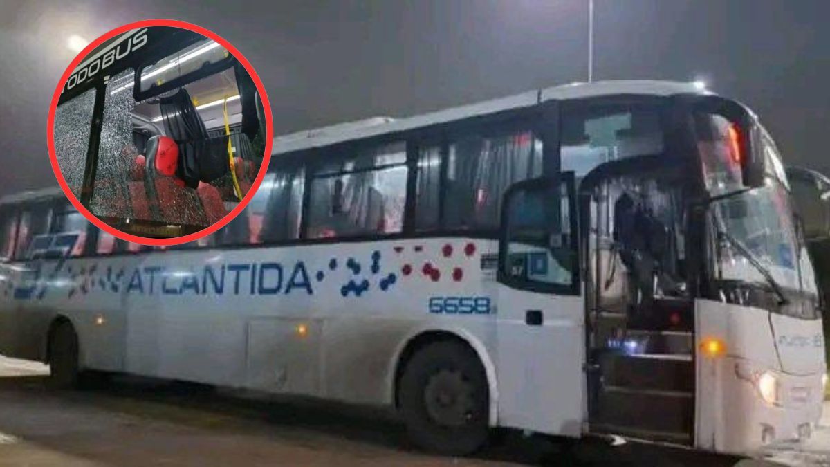 Paro de colectivos: varias unidades de la empresa DOTA fueron atacadas en Acceso Oeste