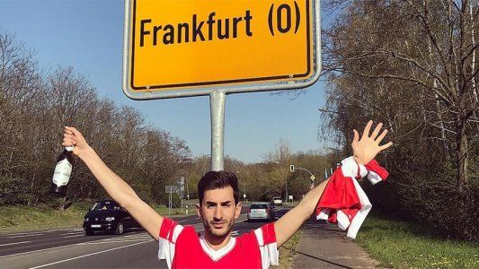 Viajó 2.900 km en auto y estuvo 26 horas sin dormir para ver a Benfica, pero se equivocó de ciudad alemana