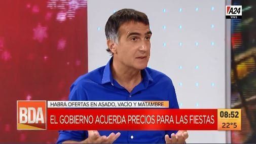 La indignación de Antonio Laje por el acuerdo de 3 días de carnes populares para las Fiestas