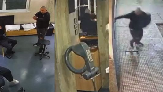 Escalofriante video: así fue cómo escapó el asesino de la peluquería de Recoleta