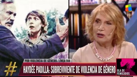 Haydée Padilla sobre la violencia que sufrió de Federico Luppi: Si no me iba, me mataba