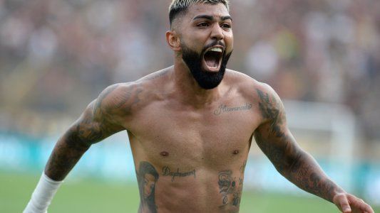 Rastas y palmera: el nuevo look de Gabigol, el héroe de Flamengo ante River