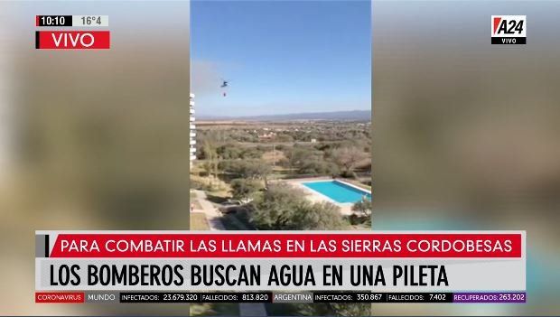 Sigue la alarma en Córdoba por el avance de los incendios
