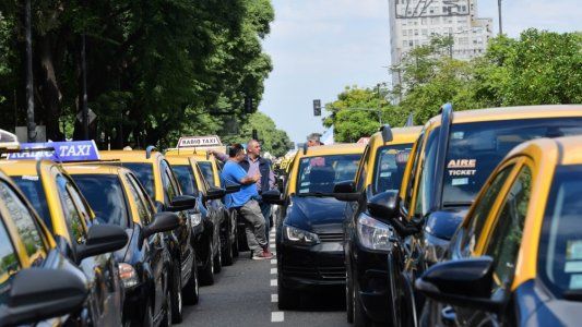 Jueves caótico: taxistas protestarán en 8 puntos de la Ciudad de Buenos Aires