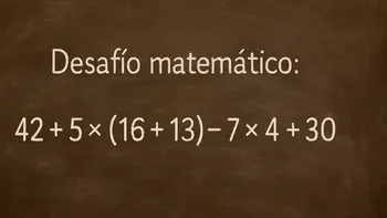 Desafío matemático: muy pocos lo resuelven antes de los 10 segundos