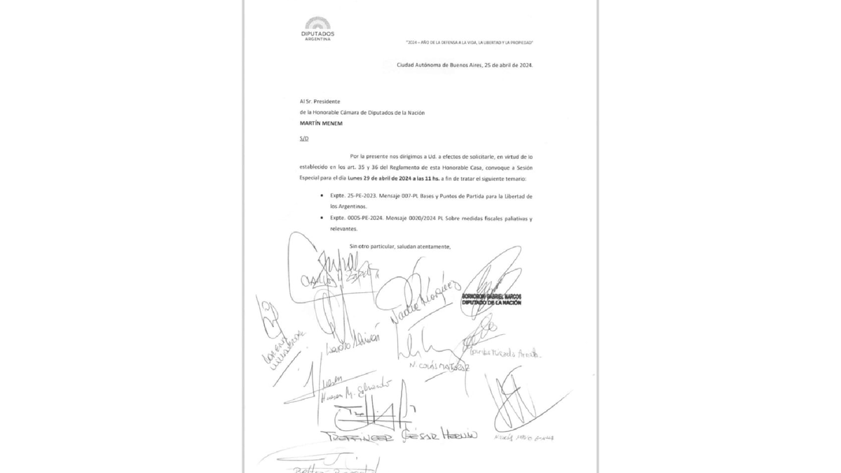 La Ley Bases obtuvo dictamen y se debatirá en el recinto el próximo lunes. (Foto: captura)