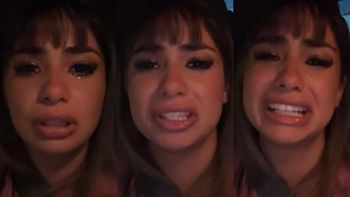 Daniela Celis apareció llorando en un video y preocupó a sus seguidores: Es el peor día de mi vida