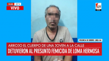 Detuvieron al hombre acusado de estrangular a su esposa y arrojarla al lado de un volquete en Loma Hermosa