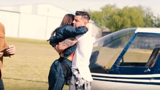 Lhoan le cumplió el sueño a Charlotte Caniggia y volaron juntos en helicóptero