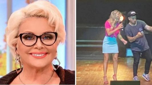 La reacción Carmen Barbieri tras el encuentro de Fede Bal y Laurita Fernández