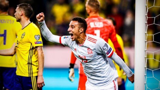 España le empató sobre la hora a Suecia en Estocolmo y clasificó para la Euro 2020