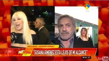 Antonio Grimau intentó conquistar a Susana, pero no pude pescar en ese río