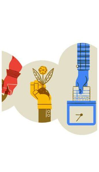 Google celebra el Día del Trabajo destacando una diversidad de labores en doodle