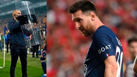 Video viral de cómo un trabajador de seguridad salvó a Lio Messi de un proyectil