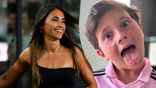 El detalle de la foto de Antonela Roccuzzo con su hijo Mateo que volvió loca a media Argentina