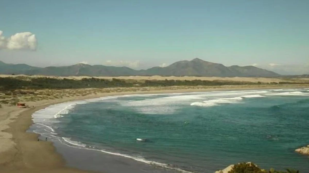 La zona de playa en Chile en donde muri&oacute; la adolescente mendocina de 14 a&ntilde;os. (Foto: Gentileza MDZ)