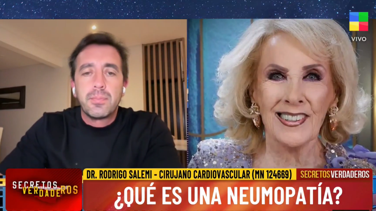 Un profesional de la salud explicó qué es la neumopatía que atormenta a Mirtha Legrand: Los riesgos son...