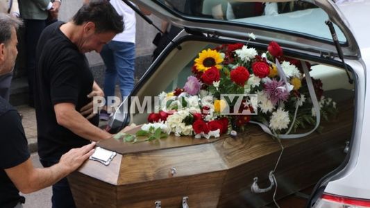 El último adiós a María Socas: las fotos del dolor de los familiares y amigos que despidieron a la actriz