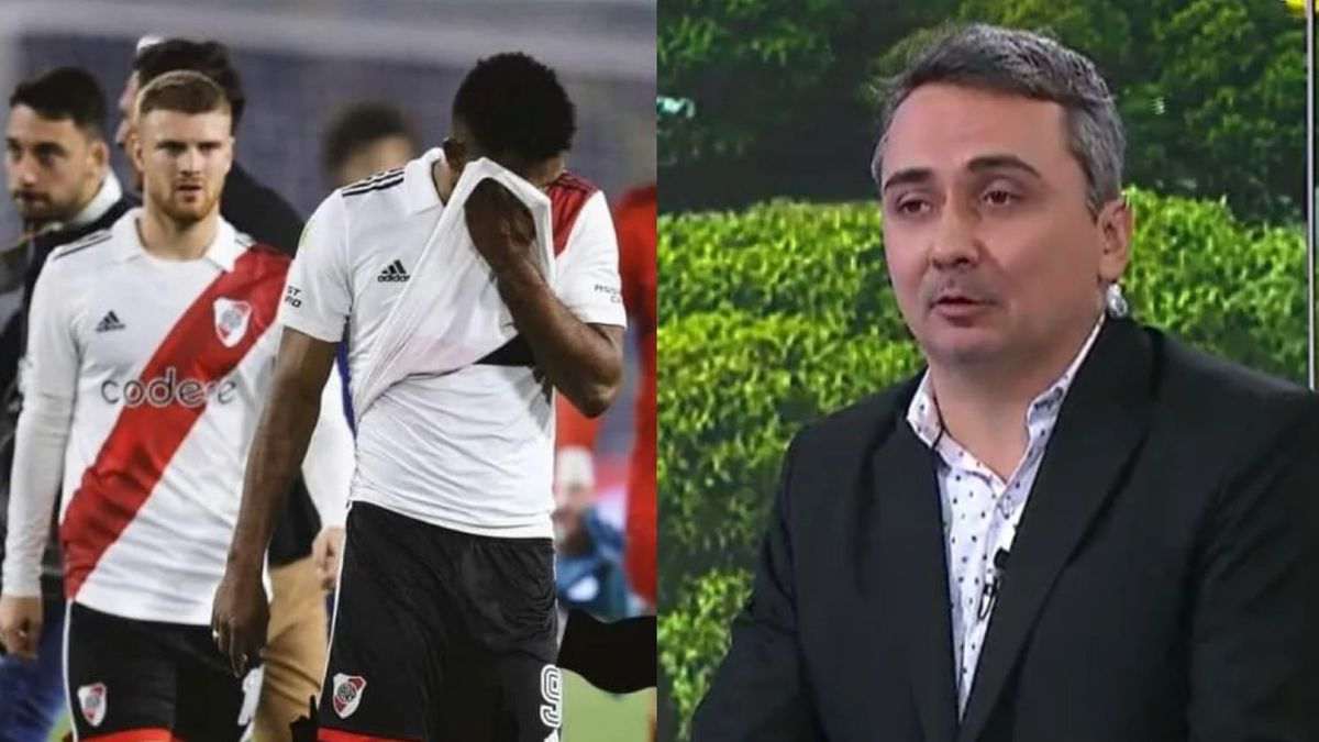 El dolor en vivo de un periodista tras la eliminación de River en la  Libertadores