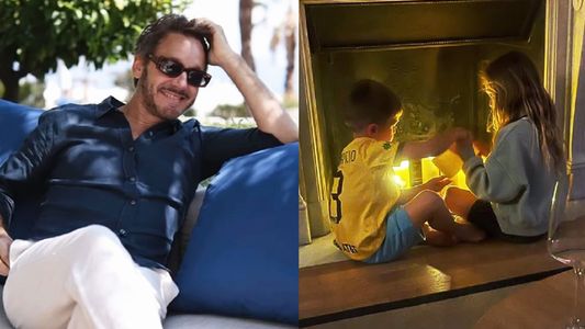 Así vivió Benjamín Vicuña el fin de semana con Magnolia y Amancio tras el regreso de Turquía: las fotos