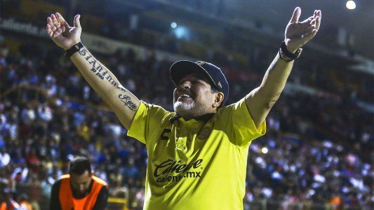 Diego Maradona: Espero que la CONMEBOL actúe de manera seria y dé por campeón de la Libertadores a Boca