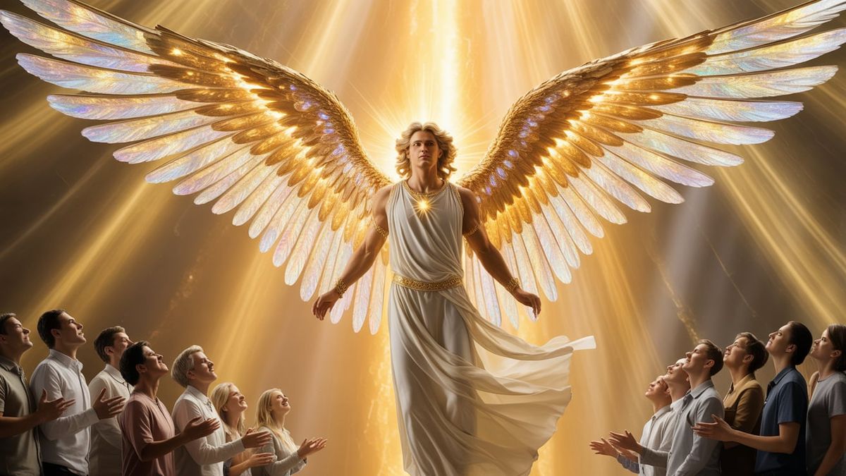 Los 5 signos que el Arcángel Uriel ilumina con su fuego dorado en octubre 2025