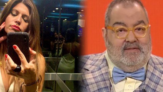 El día que Lanata dio indicios de su romance y el gesto de la hija de su novia que se vio en pantalla