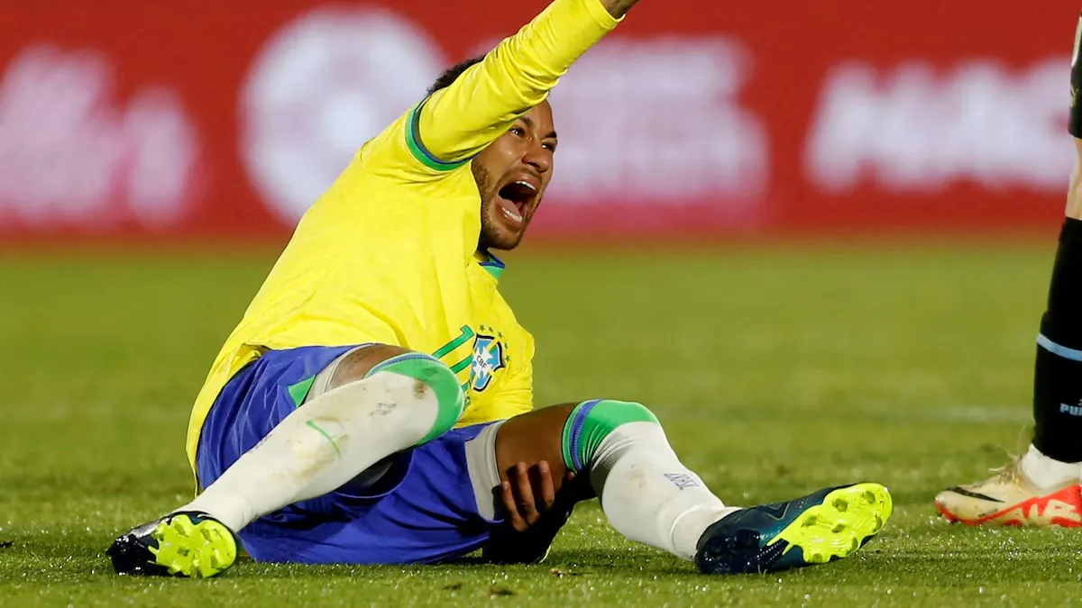 17 de octubre de 2023, el último día que Neymar vistió la camiseta de Brasil. (Foto: REUTERS)